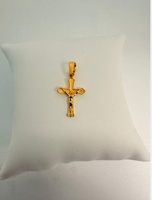 22KT GOLD CROSS CHARM 1.8GM