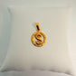 22KT GOLD INITIALS CHARM 2.0 GM