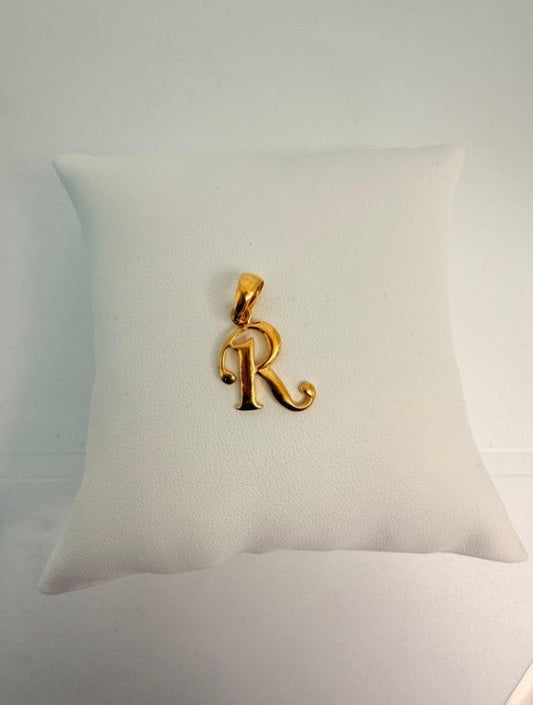 22KT GOLD INITIALS CHARM 1.8 GM
