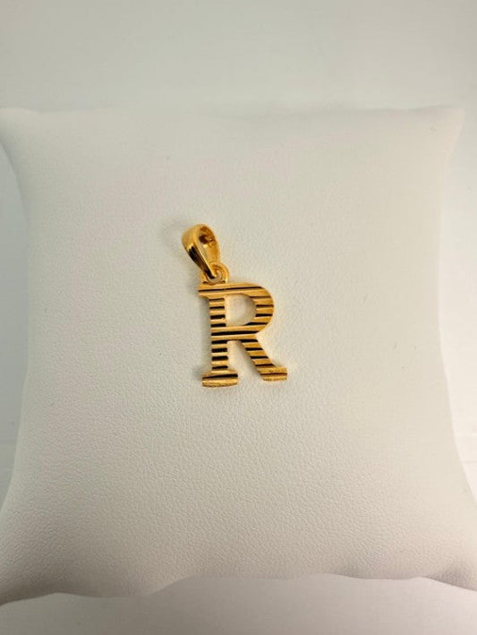 22KT GOLD INITIALS CHARM 1.7 GM