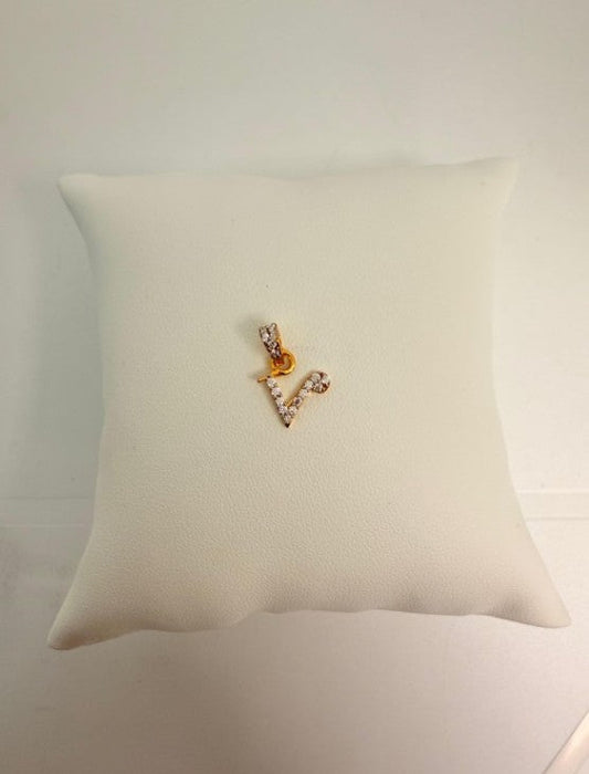 22KT GOLD INITIALS CHARM 0.8GM