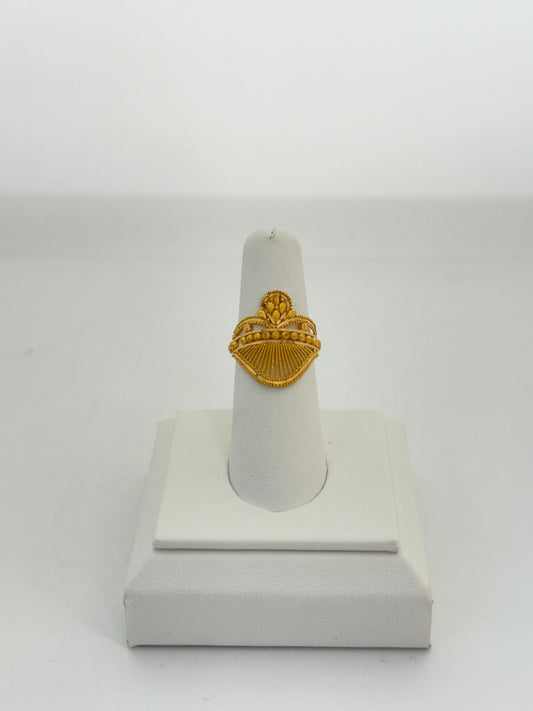 22KT GOLD LADIES RING 3.3 GM