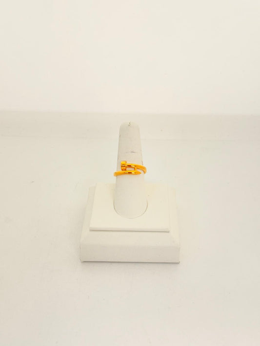 22KT GOLD LADIES RING 3.2 GM