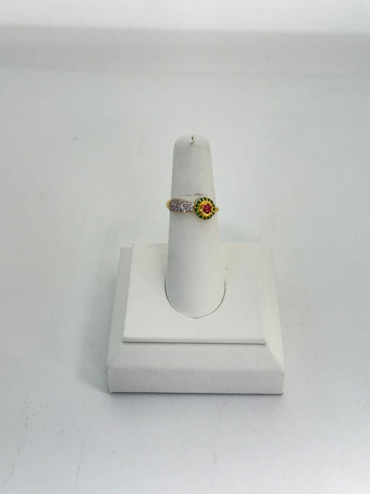 22KT GOLD LADIES RING 2.5 GM