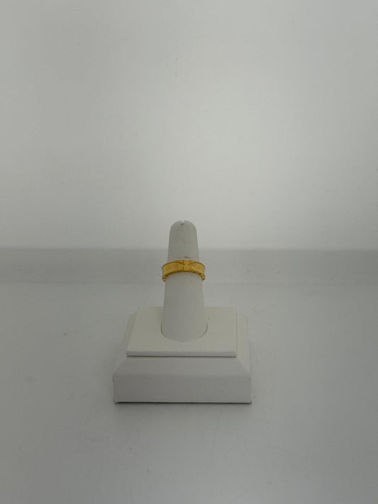 22KT GOLD LADIES RING 4.3 GM