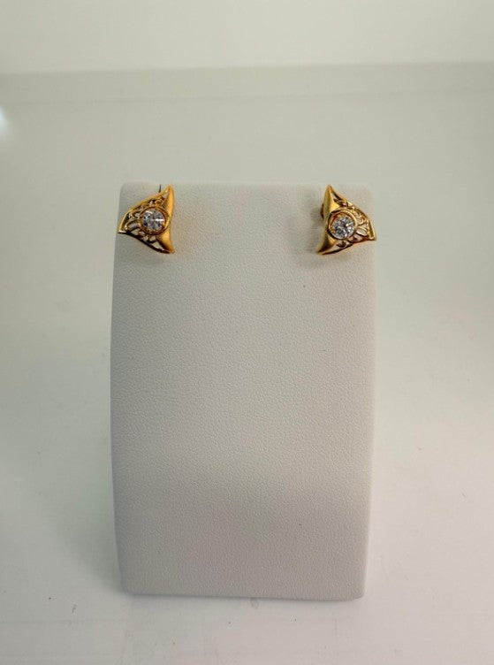 22KT GOLD EARRINGS 3.2 GM