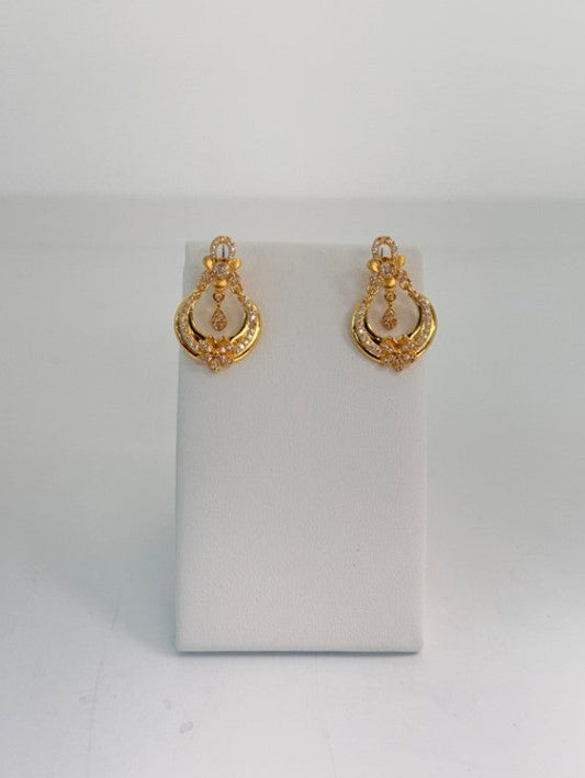 22KT GOLD EARRINGS 7.3 GM