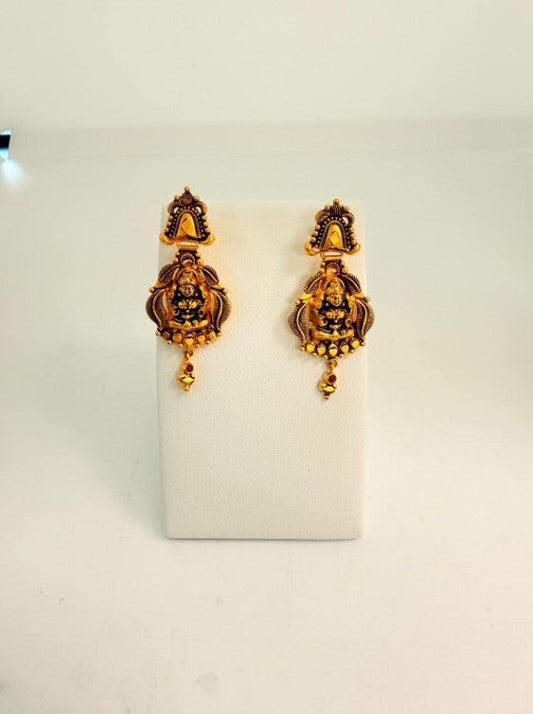 22KT GOLD EARRINGS 6.7 GM