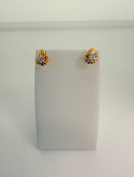 22KT GOLD EARRINGS 3.5 GM