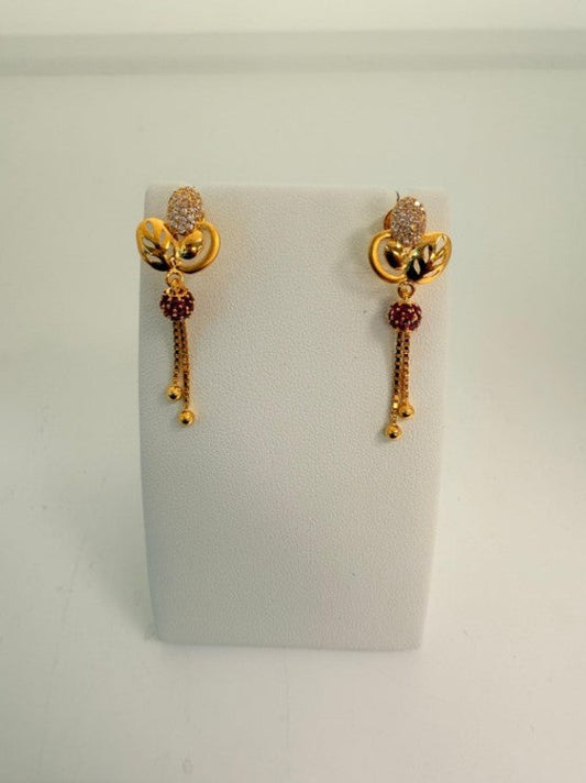22KT GOLD EARRINGS 5.2 GM