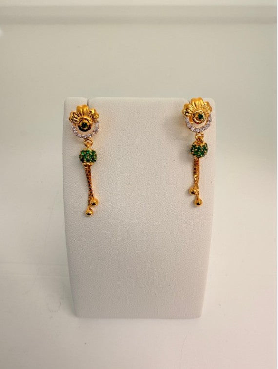 22KT GOLD EARRINGS 4.6 GM