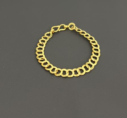22KT GOLD BABY BRACLETS 5.3 GM