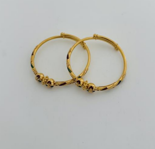 22KT GOLD ONE OF BABY BRACELET 7.3GM