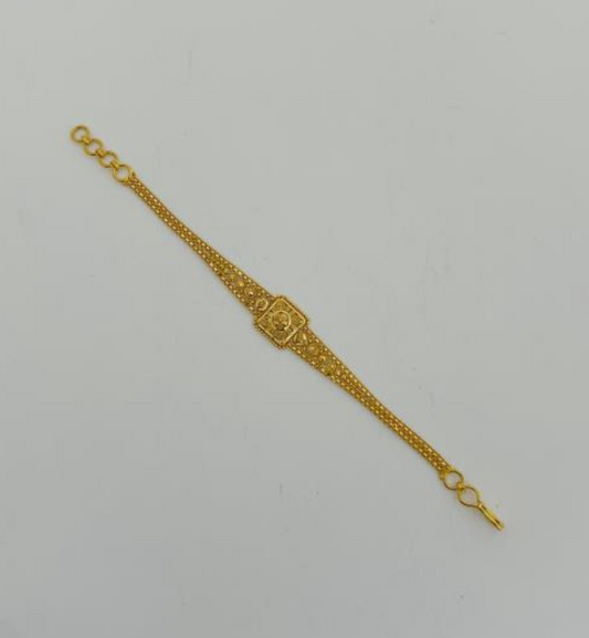 22KT GOLD BABY BRACELET 5.2GM