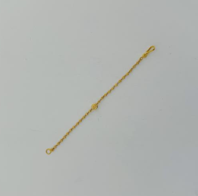 22KT GOLD BABY BRACELET 2.4GM