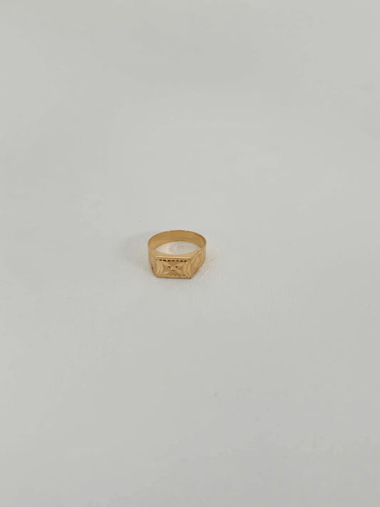 22KT GOLD BABY RING 1 GM