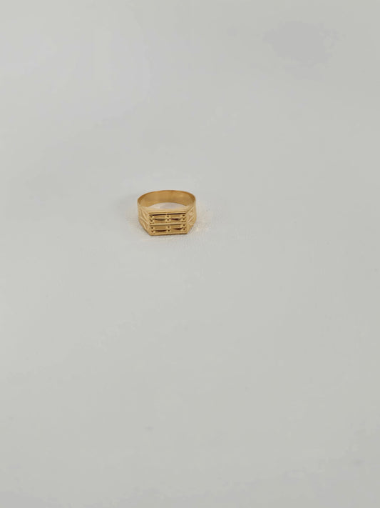 22KT GOLD BABY RING 1 GM