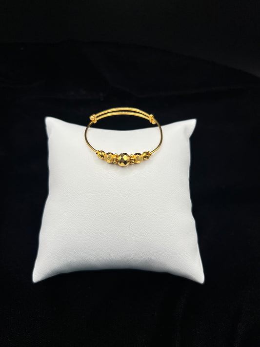 22KT GOLD ONE BABY BRACLET 4.8GM