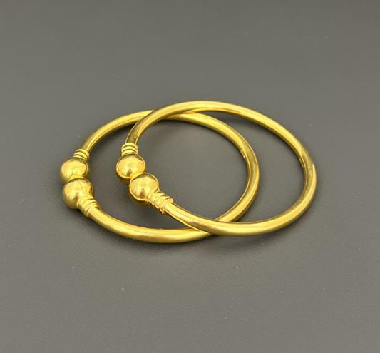 22KT GOLD ONE BABY BANGLE 8.5GM