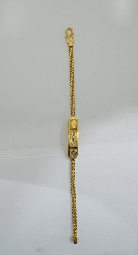 22KT GOLD BABY BRACELET 5GM