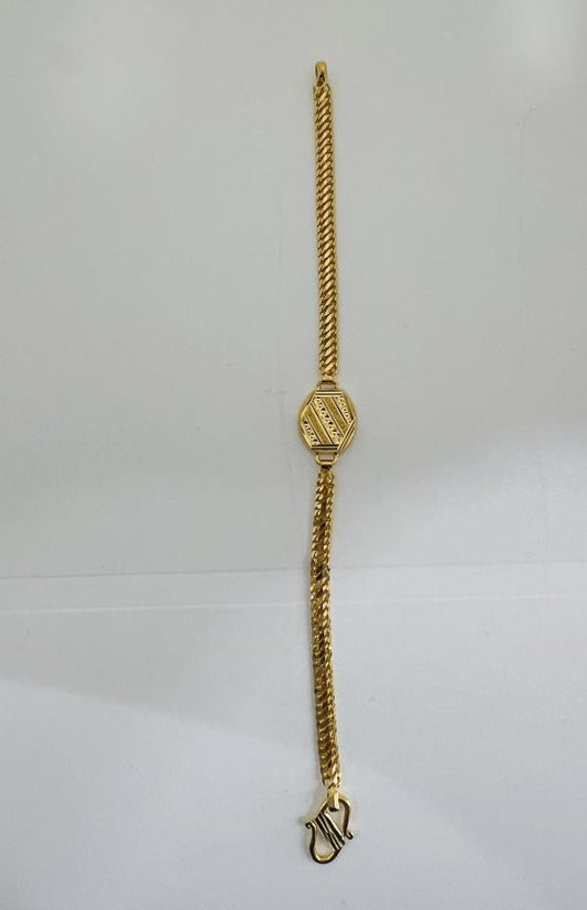 22KT GOLD BABY BRACELET 6.4GM