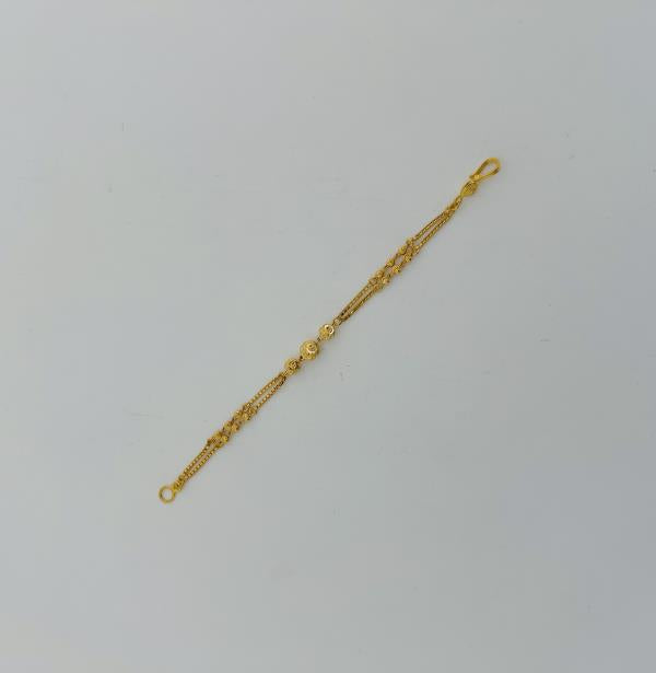 22KT GOLD BABY BRACELET 3.5GM