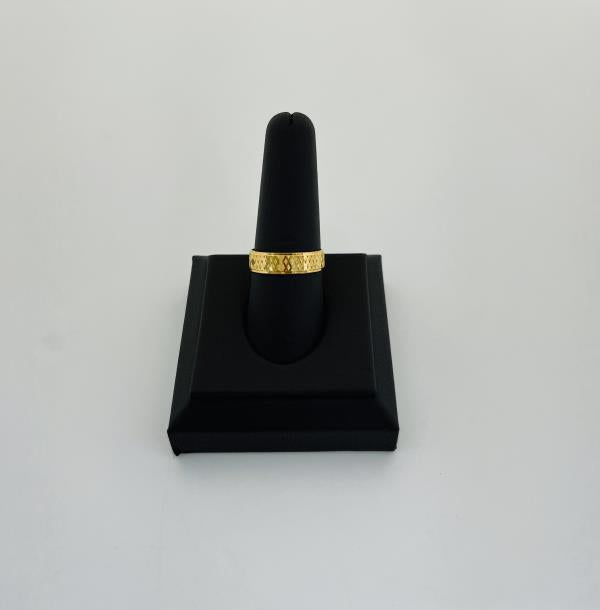 22KT GOLD WEDDING BAND 3.4GM