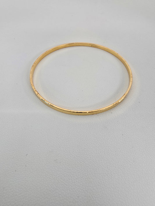22KT GOLD BANGLE EACH  9.8 GM