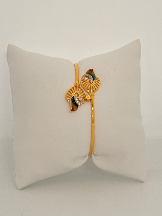 22KT GOLD BANGLE  8.2 GM