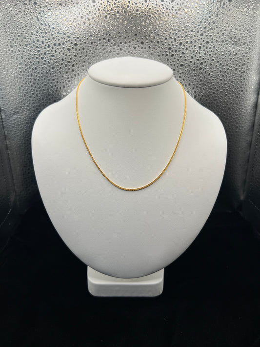 22KT GOLD CHAIN 4.3 GM