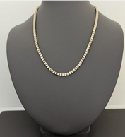 22KT GOLD TWO TONE CHAIN 20.1GM 18