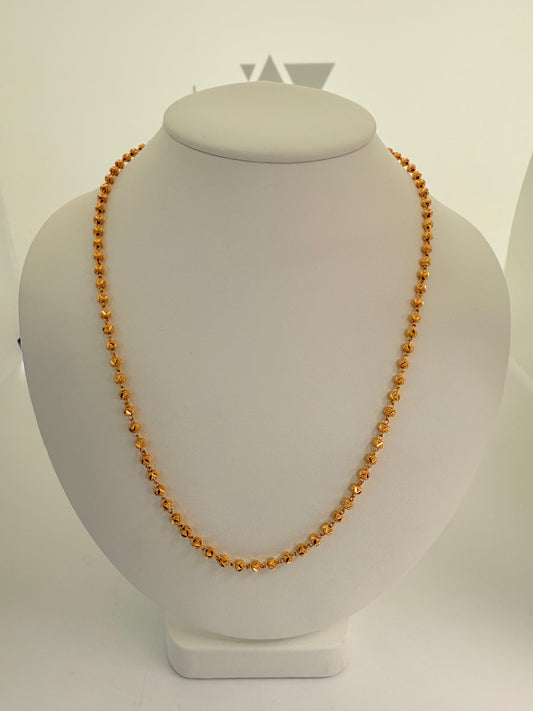 22KT GOLD CHAIN 14.5 GM