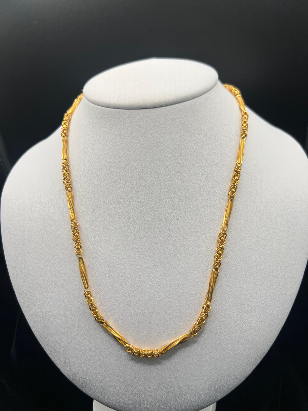 22K GOLD CHAIN 36.6 GM