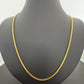 22KT Gold Chain 18" 7.4GM