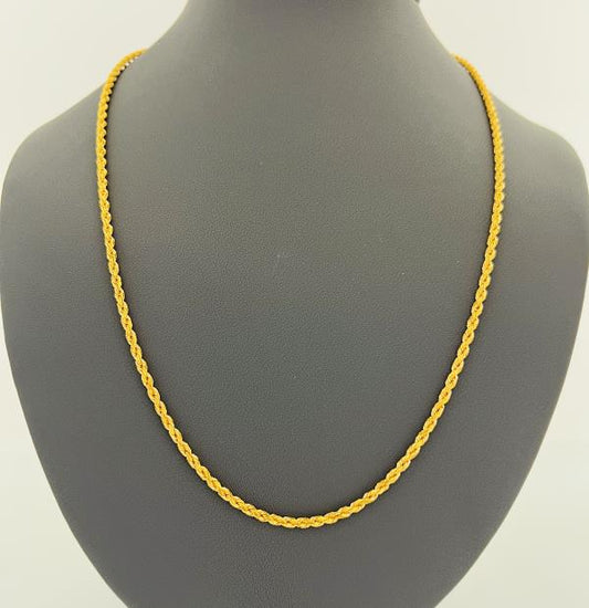 22KT GOLD CHAIN 20.5GM