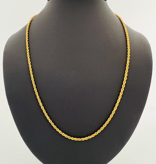 22KT GOLD CHAIN 22.5GM