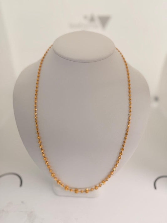 22KT GRADUATED MATARMALA 16.4 GM