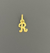 22KT GOLD INITIAL R 1.6GM