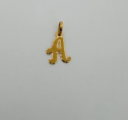22KT GOLD INITIAL A 1.8GM