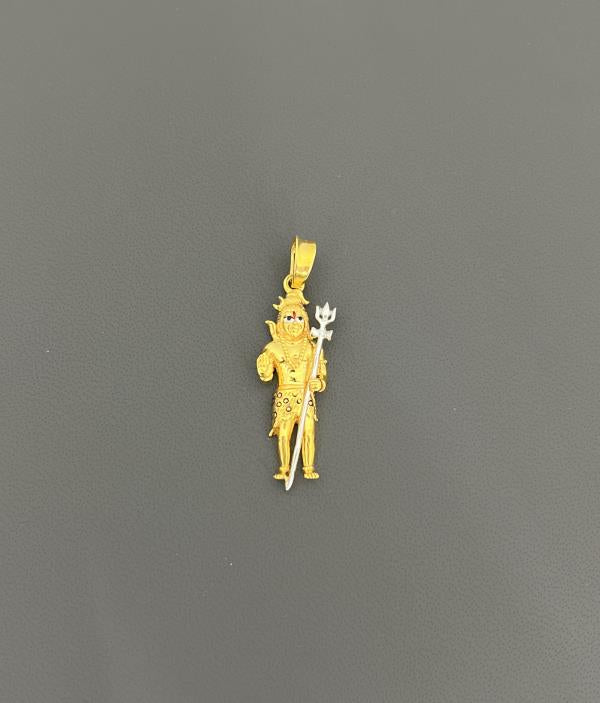 22KT GOLD LORD SHIVA CHARM 4.9GM