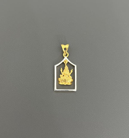 22KT Gold Lakshmi Devi Charm 3.5GM