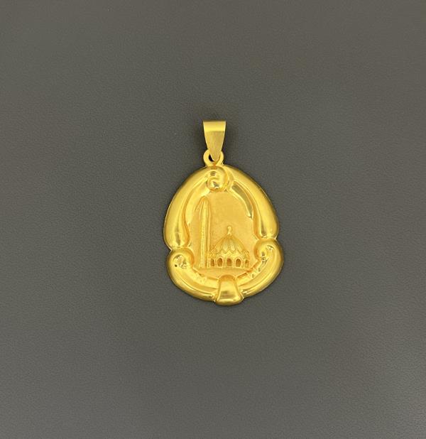 22KT GOLD ALLAH CHARM 6.9GM