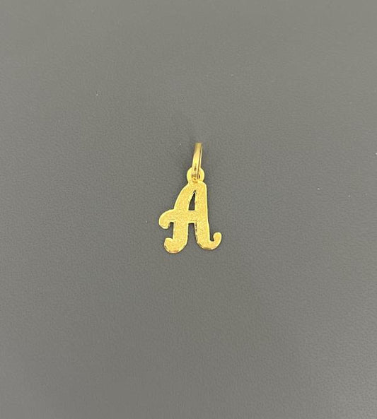 22KT GOLD INTIAL A 1.9GM
