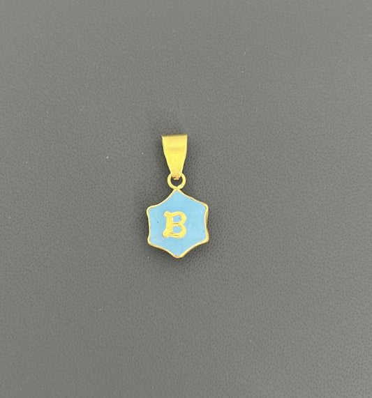 22KT Gold Initial B 2GM