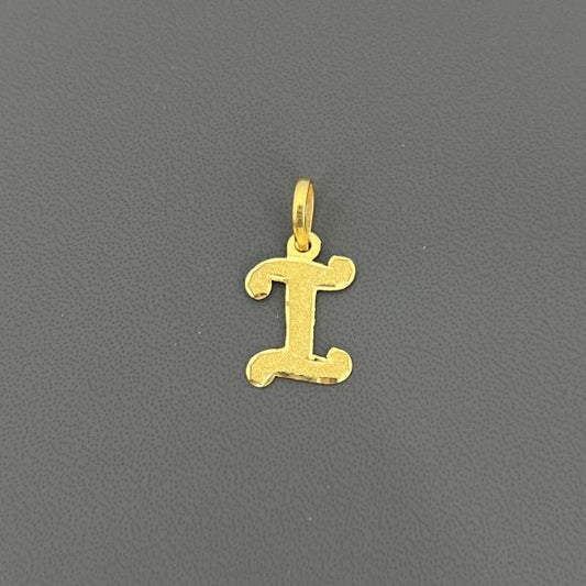 22KT GOLD INITIAL I 1.9 GM