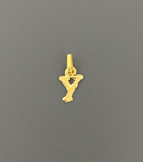22KT GOLD INITIAL Y 1.1GM
