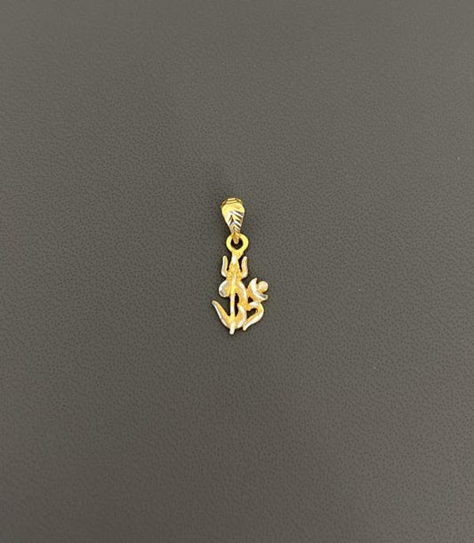 22KT GOLD OM CHARM 1GM