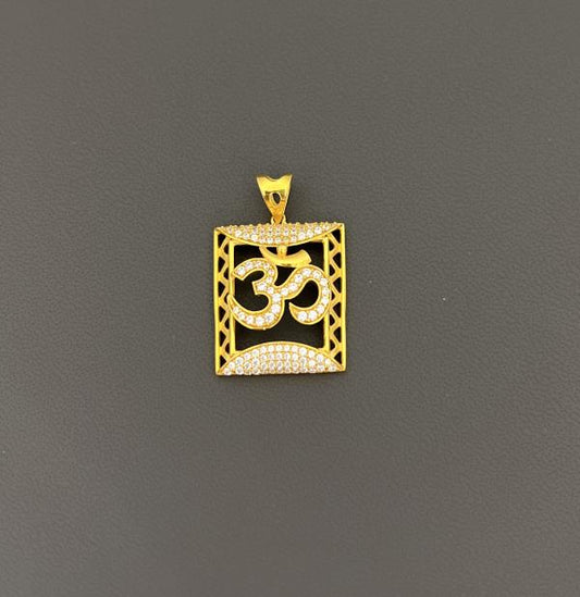22KT Gold Om Charm 5.5GM