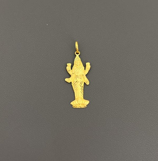22KT Gold Lakshmi Charm 2.7GM