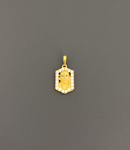 22KT Gold Sai Baba Charm 2.8GM
